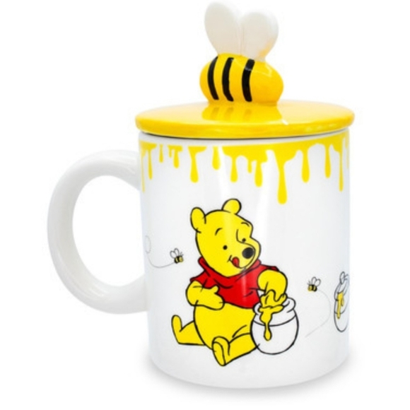 Winnie the Pooh Mug with Bee Lid - Picture 2 of 4